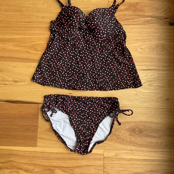 Maiden Form Tankini Swimsuit, Size Medium - Picture 3 of 10